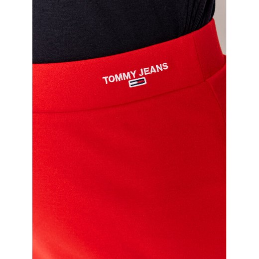 Tommy Jeans Spódnica ołówkowa Tjw Bodycon DW0DW10353 Czerwony Slim Fit Tommy Jeans XS okazja MODIVO