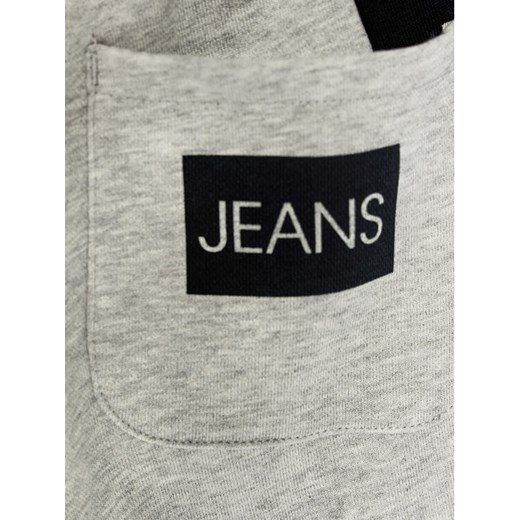 Calvin Klein Jeans Dres Clr Block IB0IB00952 Szary Regular Fit 8Y promocja MODIVO