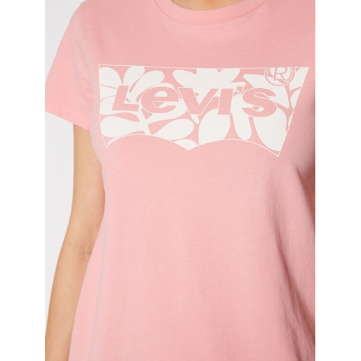 Levi's® T-Shirt 17369 Różowy Regular Fit M okazyjna cena MODIVO