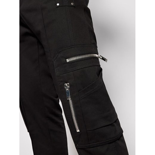 Les Hommes Spodnie materiałowe LLP133335U Czarny Regular Fit Les Hommes 52 wyprzedaż MODIVO