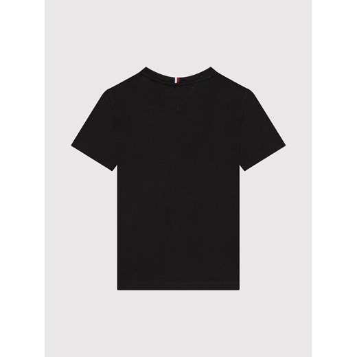Tommy Hilfiger T-Shirt Essential Blocking KB0KB06711 D Czarny Regular Fit Tommy Hilfiger 16Y okazja MODIVO