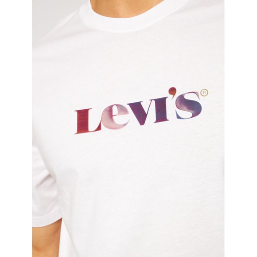 Levi's® T-Shirt 16143-0081 Biały Relaxed Fit S promocja MODIVO