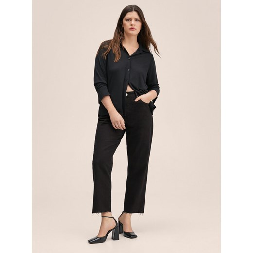 Mango Jeansy Havana 27009805 Czarny Straight Fit Mango 32 MODIVO
