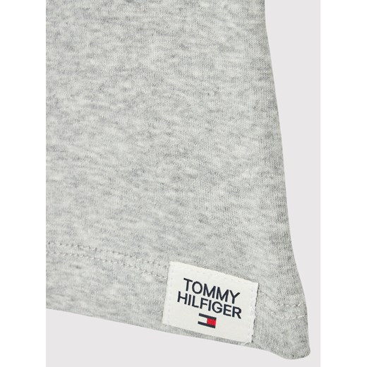 Tommy Hilfiger Bluzka Essential Solid Rib KB0KB06880 D Szary Regular Fit Tommy Hilfiger 8Y MODIVO wyprzedaż