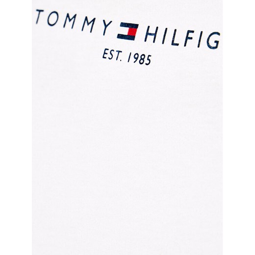 Tommy Hilfiger Top Graphic KG0KG05910 D Biały Regular Fit Tommy Hilfiger 10Y MODIVO promocja