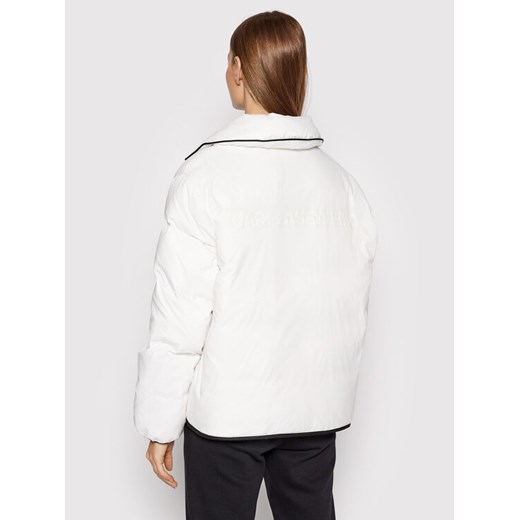 KARL LAGERFELD Kurtka puchowa Transformer 216W1502 Biały Regular Fit Karl Lagerfeld S okazyjna cena MODIVO