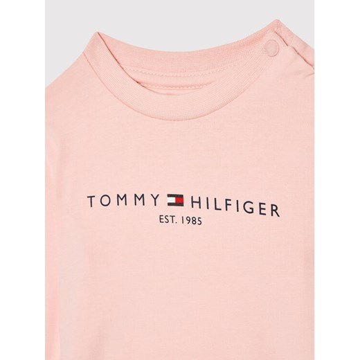 Tommy Hilfiger Bluzka Essential KN0KN01249 Różowy Regular Fit Tommy Hilfiger 62 MODIVO wyprzedaż