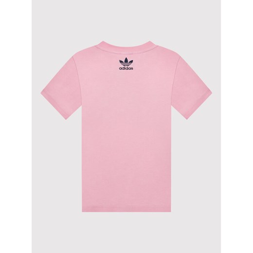 adidas T-Shirt KEVIN LYONS HF7582 Różowy Regular Fit 7_8Y MODIVO
