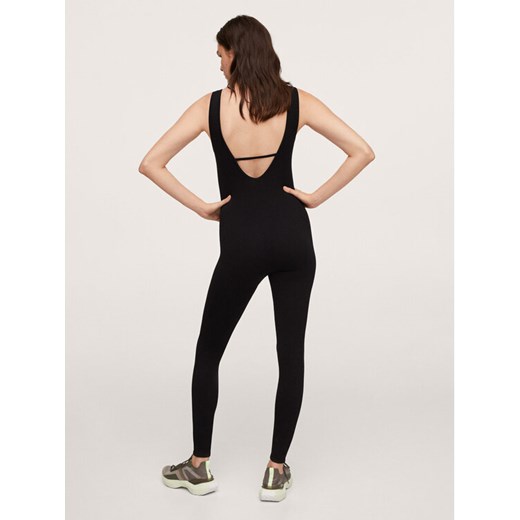 Mango Kombinezon Renee 17066312 Czarne rodowanie Slim Fit Mango L MODIVO