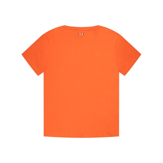 Napapijri T-Shirt K Syllo NP0A4E4Z S Pomarańczowy Regular Fit Napapijri 10 okazja MODIVO