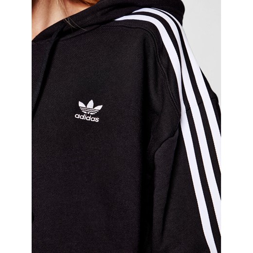 adidas Bluza adicolor Classics Crop GN2890 Czarny Loose Fit 42 okazja MODIVO