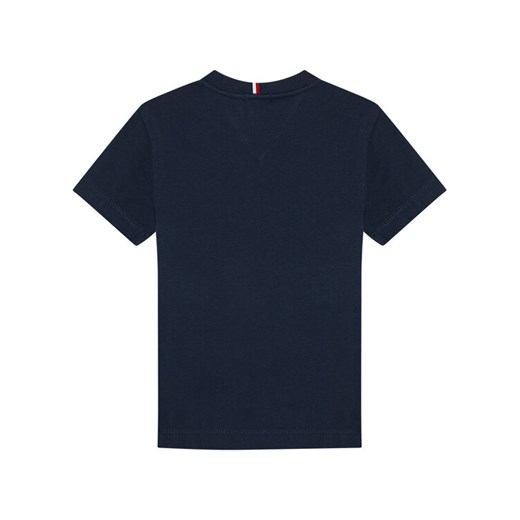 Tommy Hilfiger T-Shirt Cool Logo KB0KB06520 D Granatowy Regular Fit Tommy Hilfiger 8Y okazja MODIVO