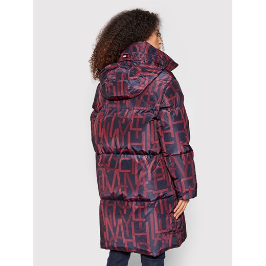 Tommy Hilfiger Kurtka puchowa Spell Out WW0WW32195 Granatowy Regular Fit Tommy Hilfiger M MODIVO okazyjna cena