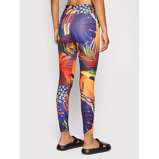 Desigual Legginsy Voley 22SWKK05 Granatowy Slim Fit Desigual L MODIVO