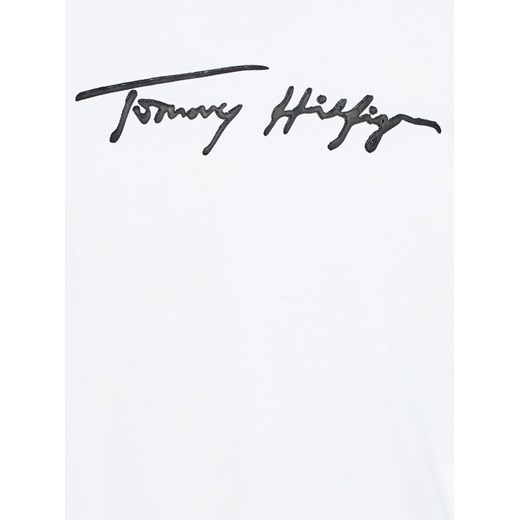 Tommy Hilfiger T-Shirt Unisex Script KS0KS00174 D Biały Regular Fit Tommy Hilfiger 12 wyprzedaż MODIVO
