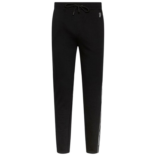 KARL LAGERFELD Spodnie dresowe 705022 511900 Czarny Regular Fit Karl Lagerfeld L promocyjna cena MODIVO