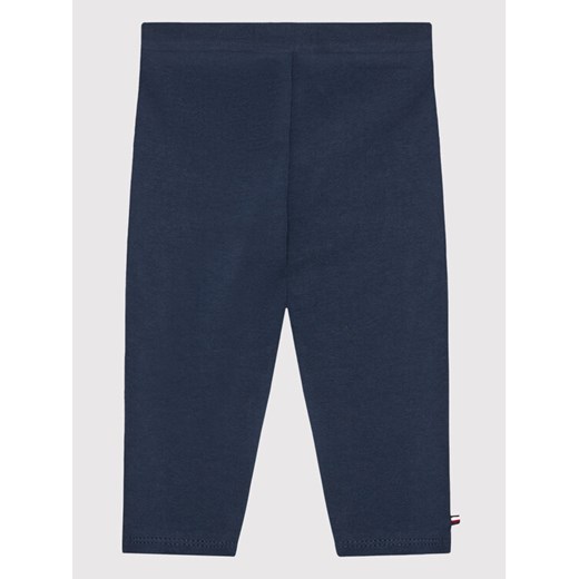 Tommy Hilfiger Legginsy Essential KN0KN01348 Granatowy Slim Fit Tommy Hilfiger 68 MODIVO