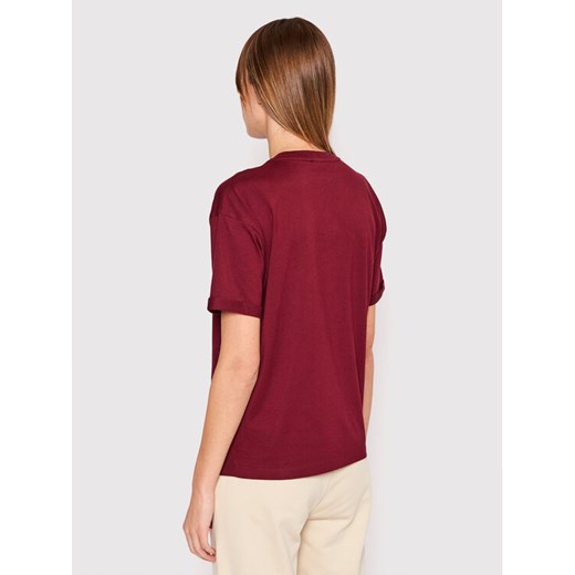 Boss T-Shirt C_Evarsy 50457984 Bordowy Regular Fit M wyprzedaż MODIVO