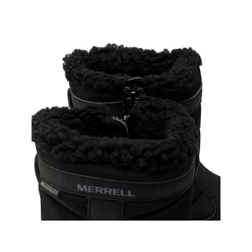 Merrell Śniegowce Alpine Puffer Wp MK264192 Czarny Merrell 30 wyprzedaż MODIVO