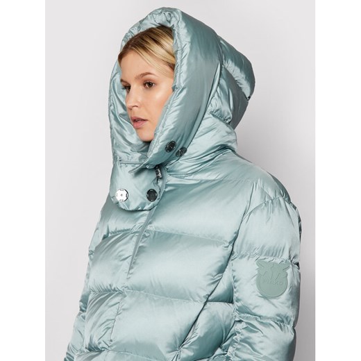 Pinko Kurtka puchowa 1G16CJ Y762 Niebieski Regular Fit Pinko 46N promocyjna cena MODIVO