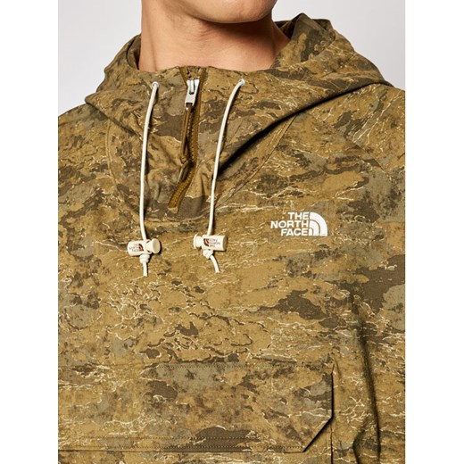 The North Face Kurtka anorak Printed Class V Po NF0A55T7 Zielony Regular Fit The North Face L okazja MODIVO