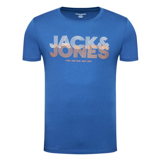 Jack&Jones T-Shirt Lexus-Spring 12192515 Niebieski Slim Fit M promocyjna cena MODIVO