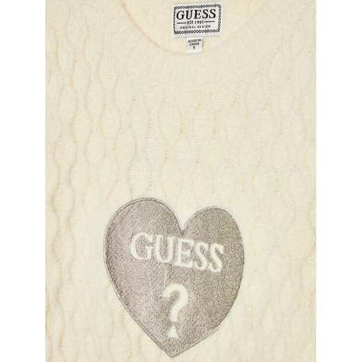 Guess Sukienka dzianinowa K1BK02 Z2WS0 Beżowy Regular Fit Guess 6Y MODIVO wyprzedaż