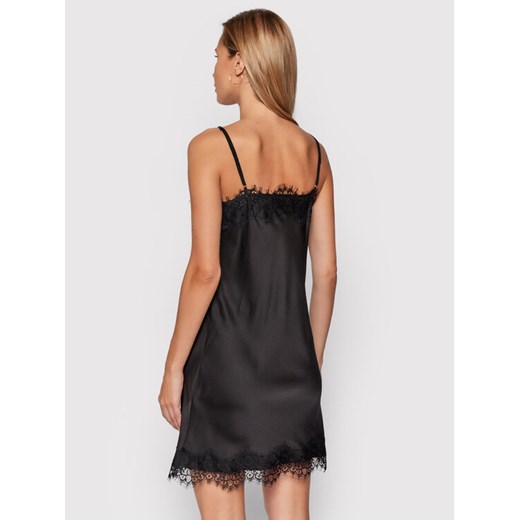 Blugirl Blumarine Sukienka koktajlowa RH1013-T0096 Czarny Regular Fit Blugirl Blumarine 40 okazyjna cena MODIVO