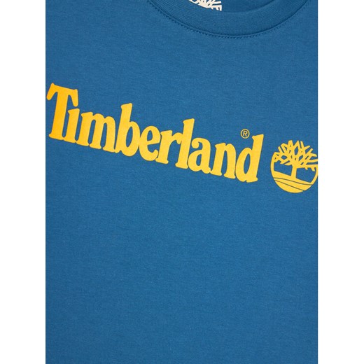 Timberland T-Shirt T25S28 S Granatowy Regular Fit Timberland 10Y wyprzedaż MODIVO