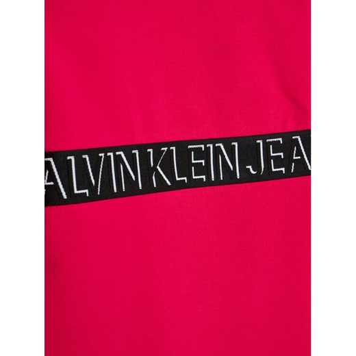 Calvin Klein Jeans Sukienka codzienna Shadow Logo IG0IG01211 Różowy Regular Fit 16 wyprzedaż MODIVO