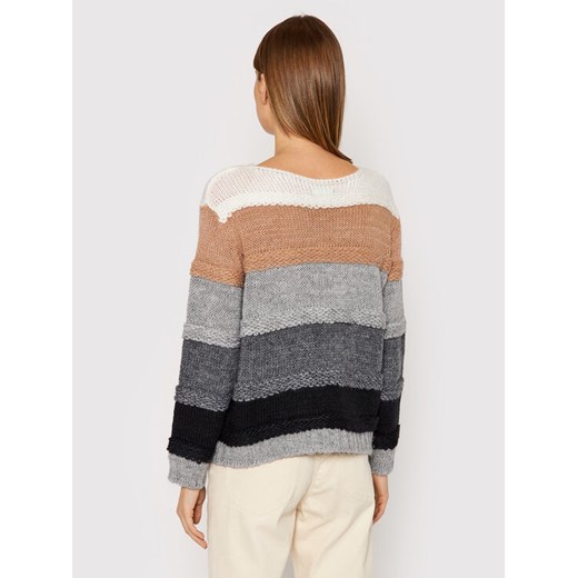 United Colors Of Benetton Sweter 118YE1P25 Kolorowy Regular Fit United Colors Of Benetton S okazja MODIVO