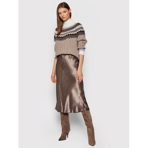 Max Mara Leisure Spódnica trapezowa Alessio 31060116 Brązowy Regular Fit 40 wyprzedaż MODIVO