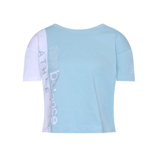 New Balance T-Shirt Blocked Grx T WT01506 Zielony Relaxed Fit New Balance L MODIVO promocja