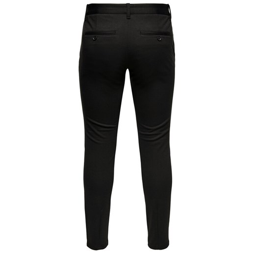 Only & Sons Chinosy Mark 22010209 Czarny Slim Fit Only & Sons 31_34 okazyjna cena MODIVO