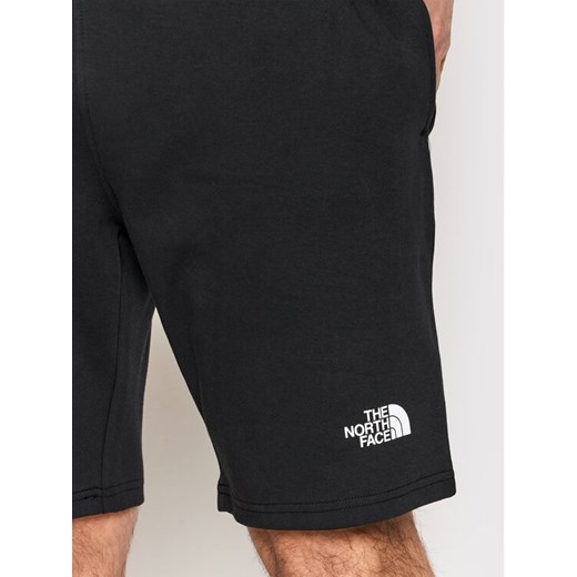 The North Face Szorty sportowe Graphic NF0A3S4F Czarny Regular Fit The North Face L MODIVO
