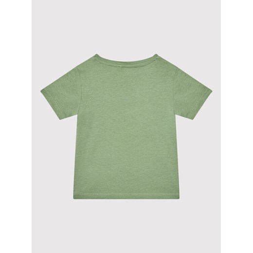 NAME IT T-Shirt 13198382 Zielony Regular Fit Name It 80 MODIVO