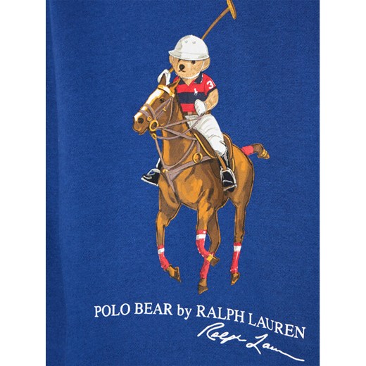 Polo Ralph Lauren Bluza Ls Po Hood 323853795001 Niebieski Regular Fit Polo Ralph Lauren S wyprzedaż MODIVO