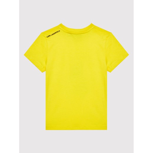 KARL LAGERFELD T-Shirt Z25333 D Żółty Regular Fit Karl Lagerfeld 16Y MODIVO