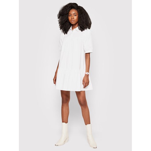 Levi's® Sukienka koszulowa Johannah Trapeze A0662-0000 Biały Oversize M wyprzedaż MODIVO