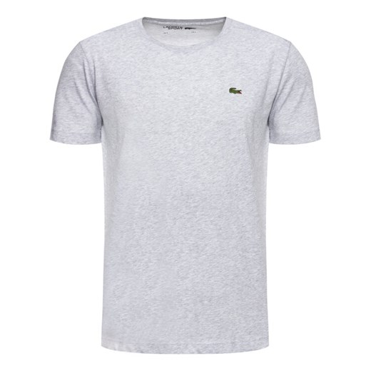 Lacoste T-Shirt TH7618 Szary Regular Fit Lacoste 6 wyprzedaż MODIVO