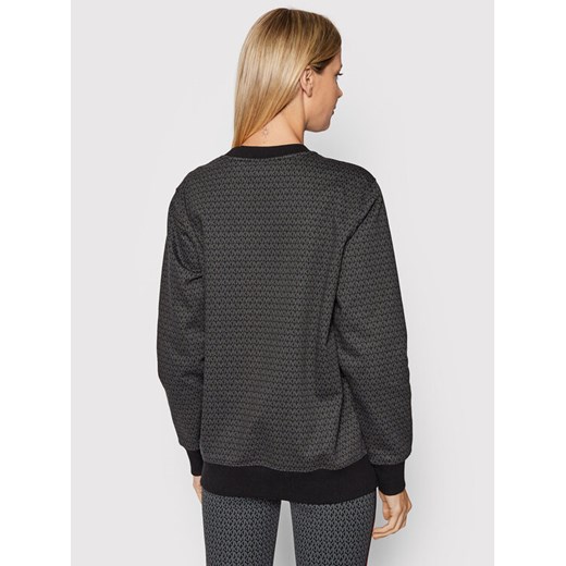 MICHAEL Michael Kors Bluza Graphic Logo MF150FE38G Czarny Regular Fit Michael Michael Kors S MODIVO