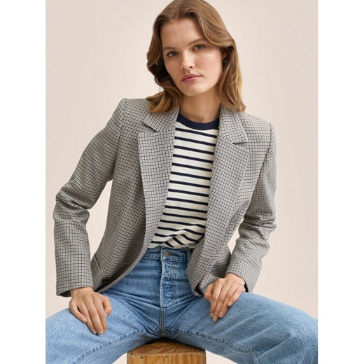 Mango Żakiet Charlott 27044011 Beżowy Regular Fit Mango XS MODIVO