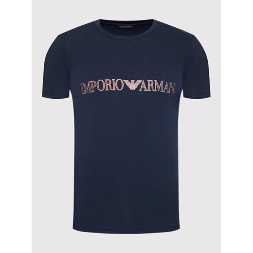 Emporio Armani Underwear T-Shirt 111035 1A516 00135 Granatowy Regular Fit S wyprzedaż MODIVO