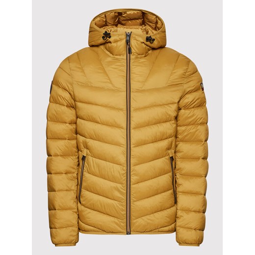 Napapijri Kurtka puchowa Aerons NP0A4FPY Żółty Regular Fit Napapijri M promocyjna cena MODIVO