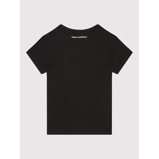 KARL LAGERFELD T-Shirt Z15351 D Czarny Regular Fit Karl Lagerfeld 14Y MODIVO