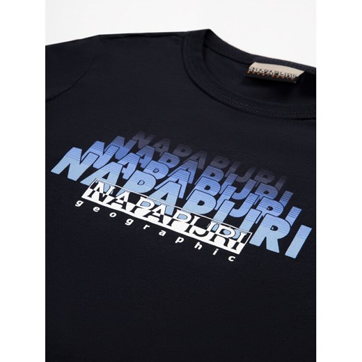 Napapijri T-Shirt K Syllo NP0A4E4Z M Granatowy Regular Fit Napapijri 4 promocja MODIVO