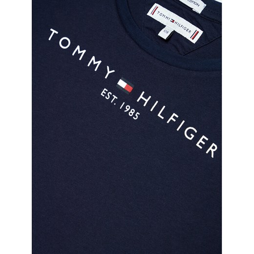 Tommy Hilfiger T-Shirt Essential KG0KG05242 D Granatowy Regular Fit Tommy Hilfiger 8Y okazyjna cena MODIVO
