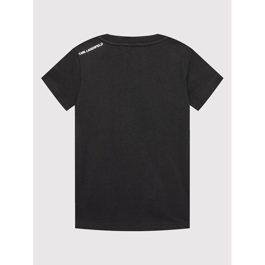 KARL LAGERFELD T-Shirt Z25333 S Czarny Regular Fit Karl Lagerfeld 6Y MODIVO