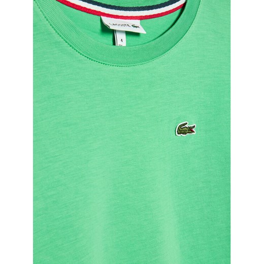 Lacoste T-Shirt TJ1442 Zielony Regular Fit Lacoste 6Y MODIVO