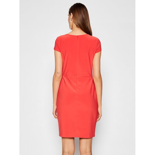 Lauren Ralph Lauren Sukienka koktajlowa 250837438001 Czerwony Regular Fit 4 MODIVO promocyjna cena